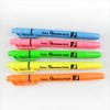 PENTEL ปากกาเน้นข้อความ 2 หัว ชุด 5 สี SLW11 <1/1>